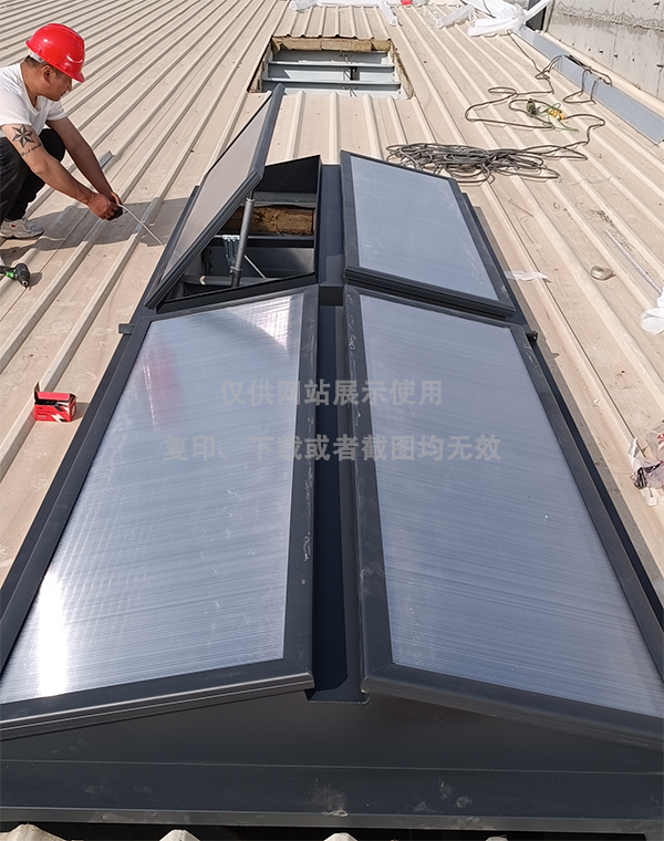 兰州王老吉生产车间凤翔排烟天窗