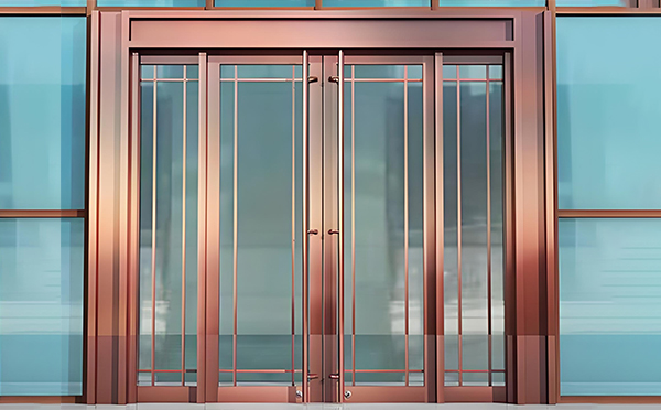 凤翔玻璃地弹门