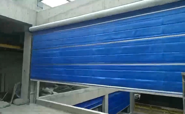 大型物流园区完成凤翔防火门整体安装工程