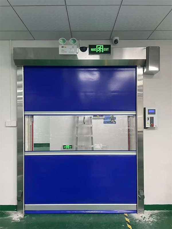 凤翔快速凤翔卷帘门在冷链物流仓储区的应用实践